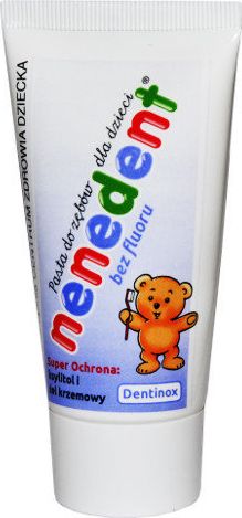 Miralex Pasta do zębów dla dzieci bez fluoru 50ml