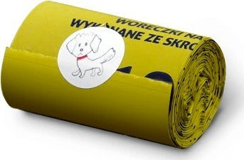 Totulo Najbardziej ekologiczne woreczki na kupy 15 szt.