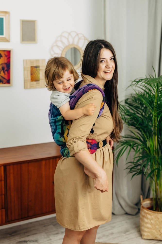 LennyLamb Nosidełko LennyLight - Park Jurajski Nowa Era Regulowane