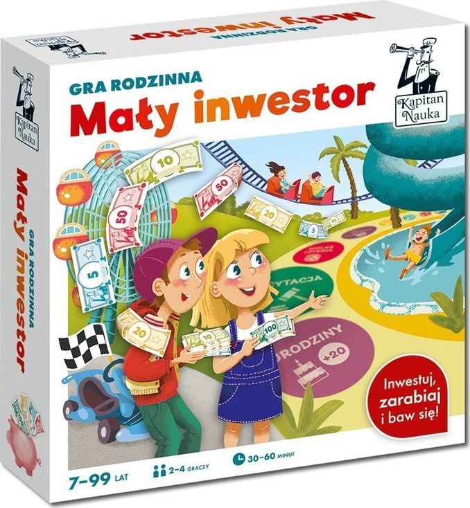 Edgard Gra planszowa Kapitan Nauka. Mały inwestor