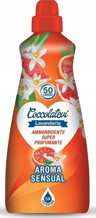 Coccolatevi Płyn do płukania i zmiękczania tkanin Aroma Sensual 1,25 L