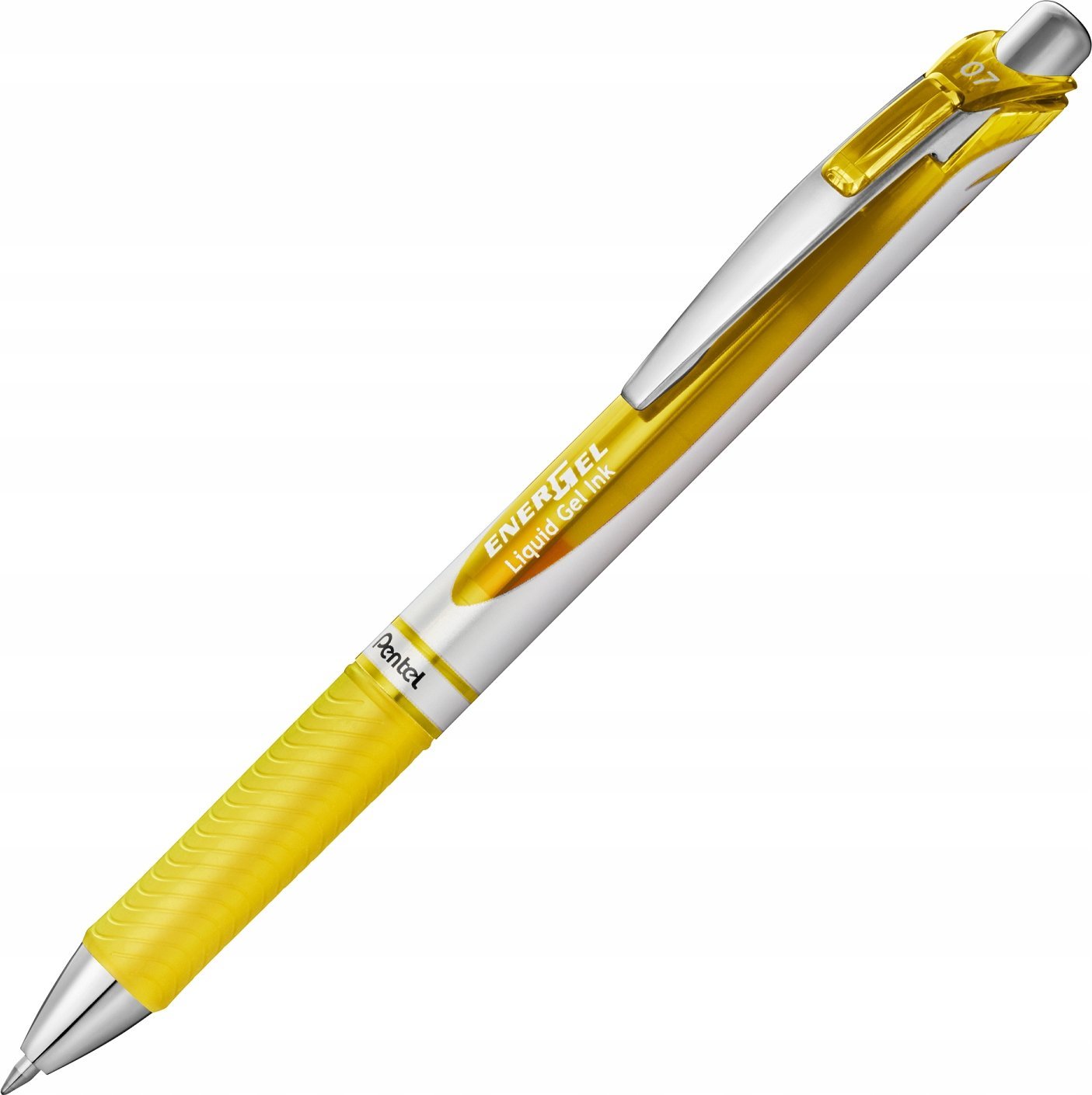 Pióro kulkowe Pentel EnerGel BL77 0.7mm żółte