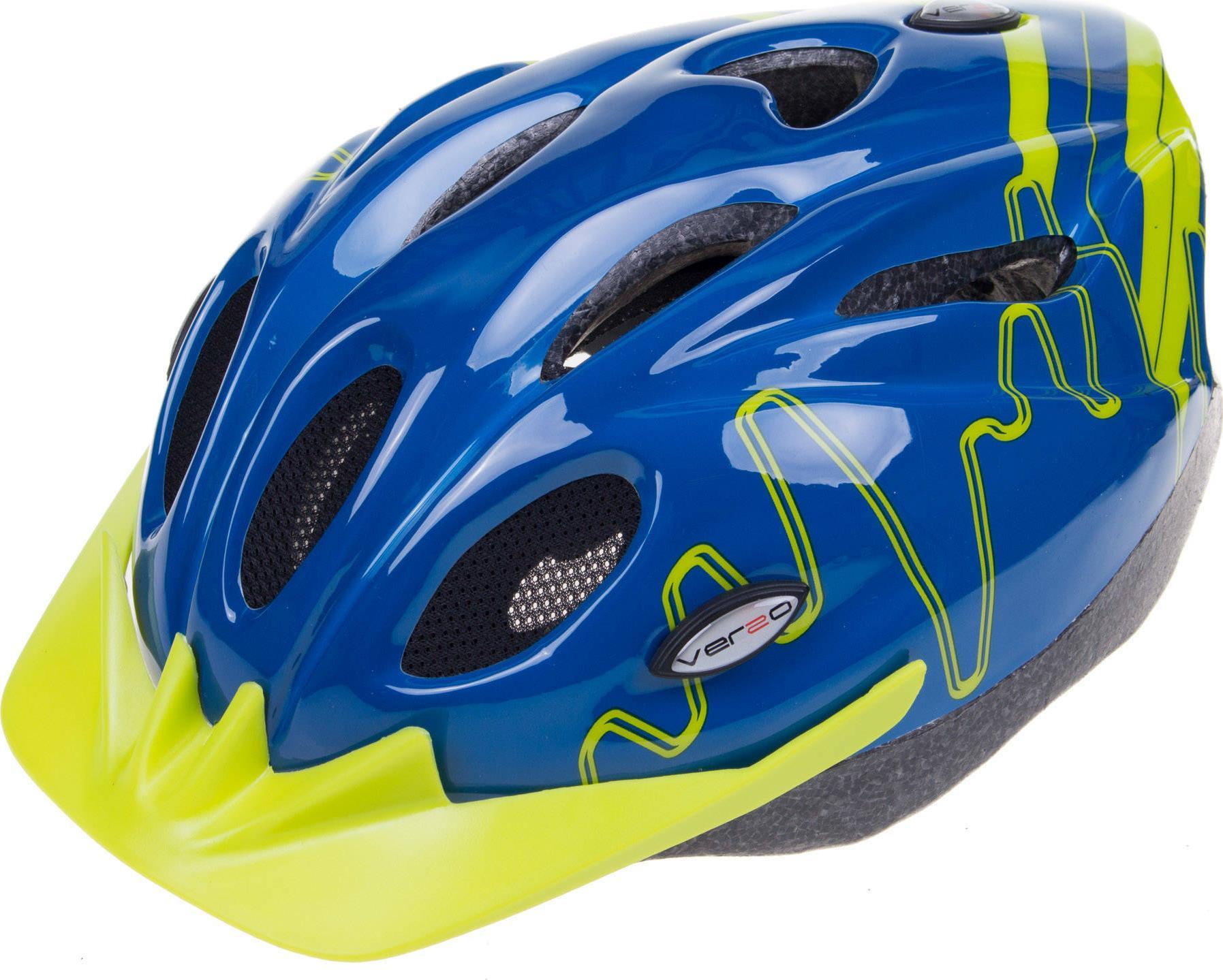 Verso Kask MV-PR-05 granatowy-zielony 48-52 cm
