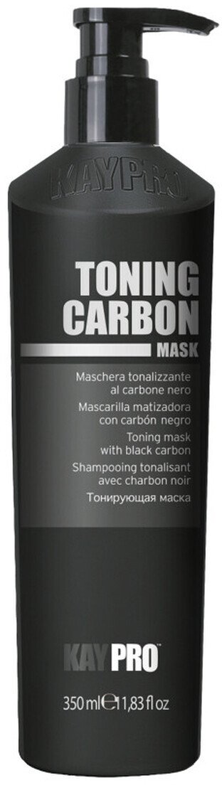 KayPro Carbon Maska tonizująca z węglem do włosów 350ml