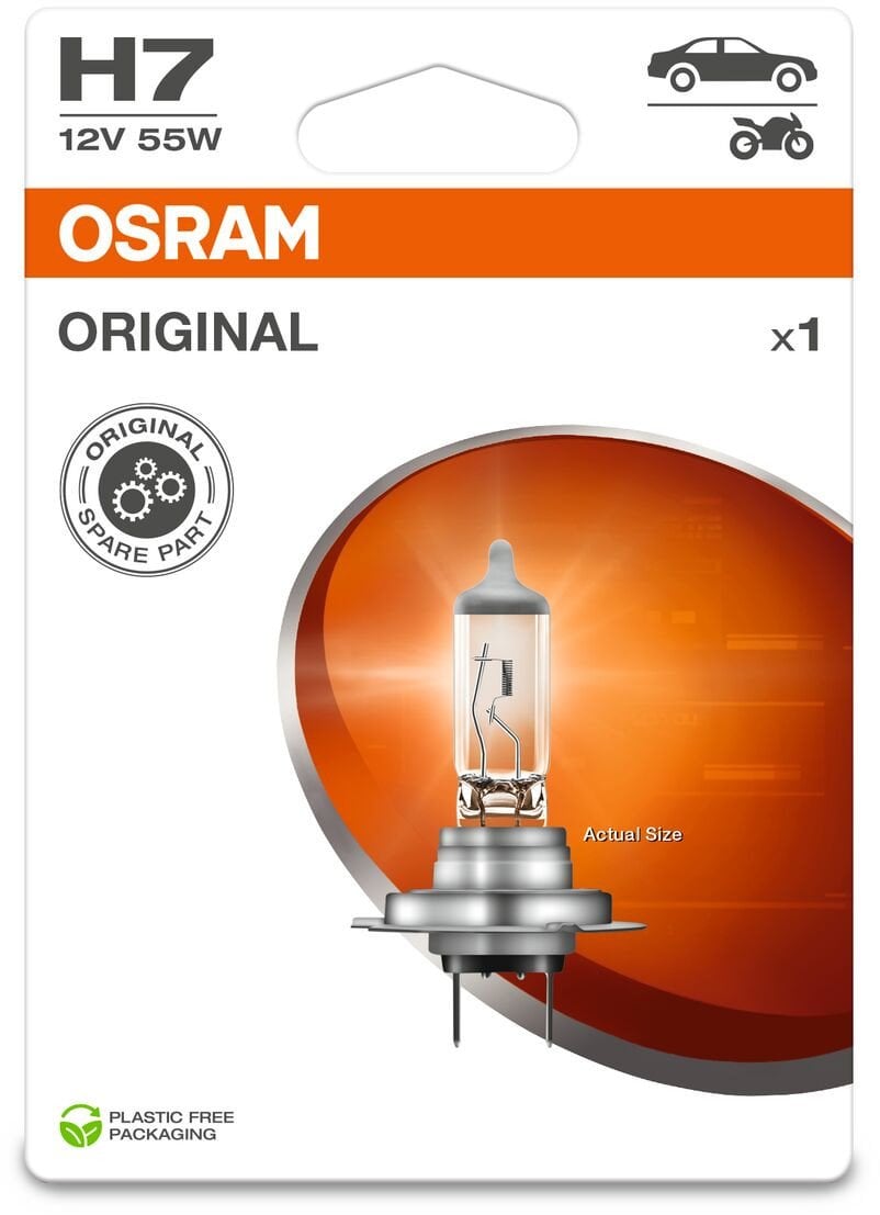 CAR LIGHT OSRAM 64210-01B H7 12V PX26D