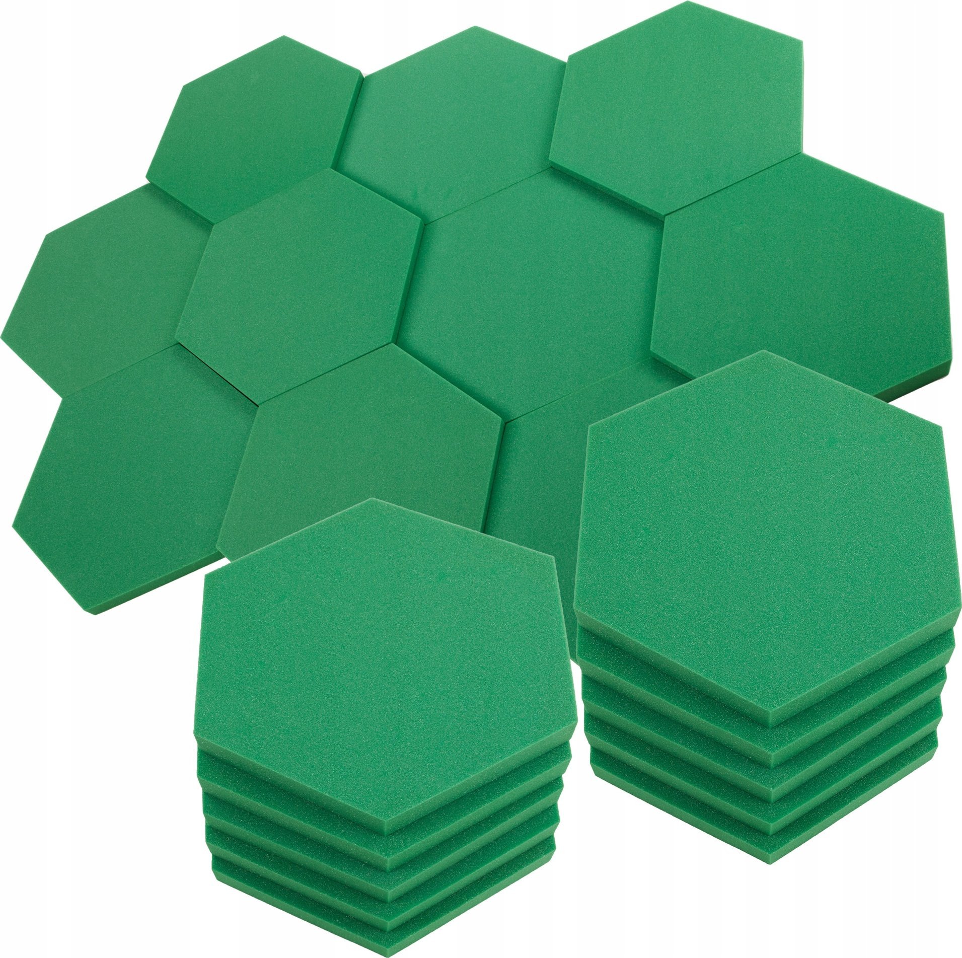 Wyciszające pianki dekoracyjne ozdobne dwa rozmiary komplet 10 sztuk do domu i biura