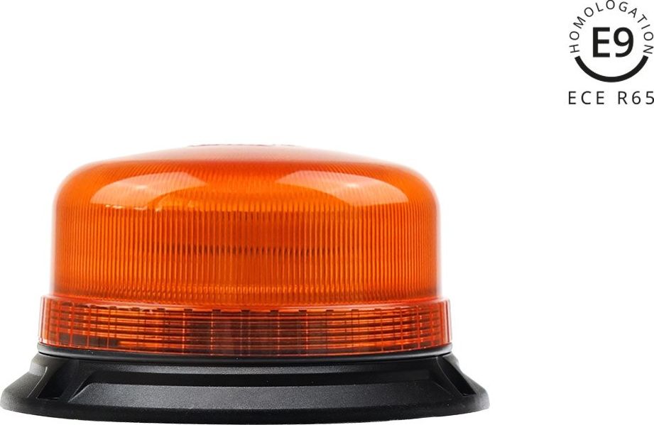 AMiO Lampa ostrzegawcza w03b na 3 śruby r65 r10 36led 12/24v ip56