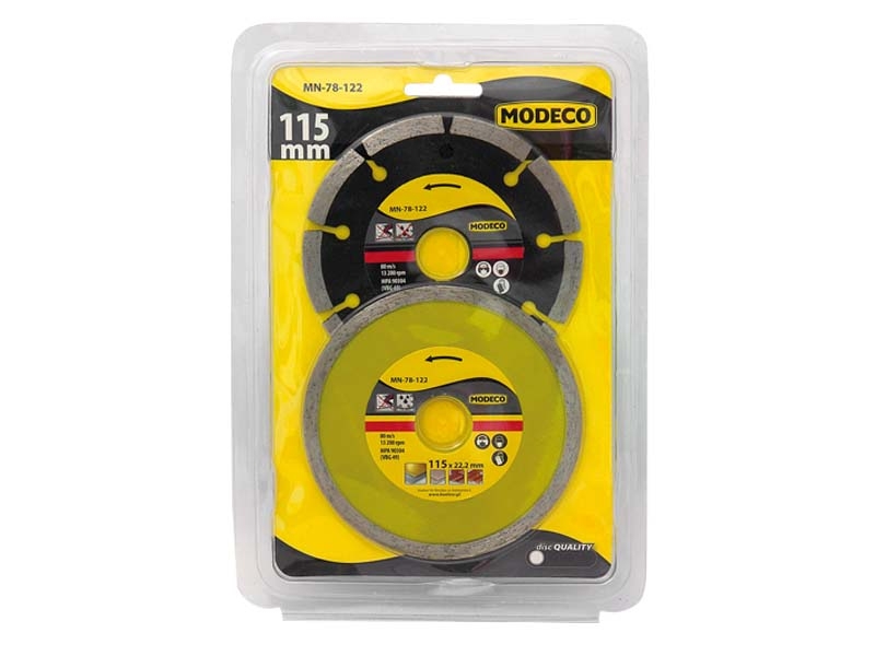 Modeco Ściernice diamentowe 115mm 2szt. MN-78-122