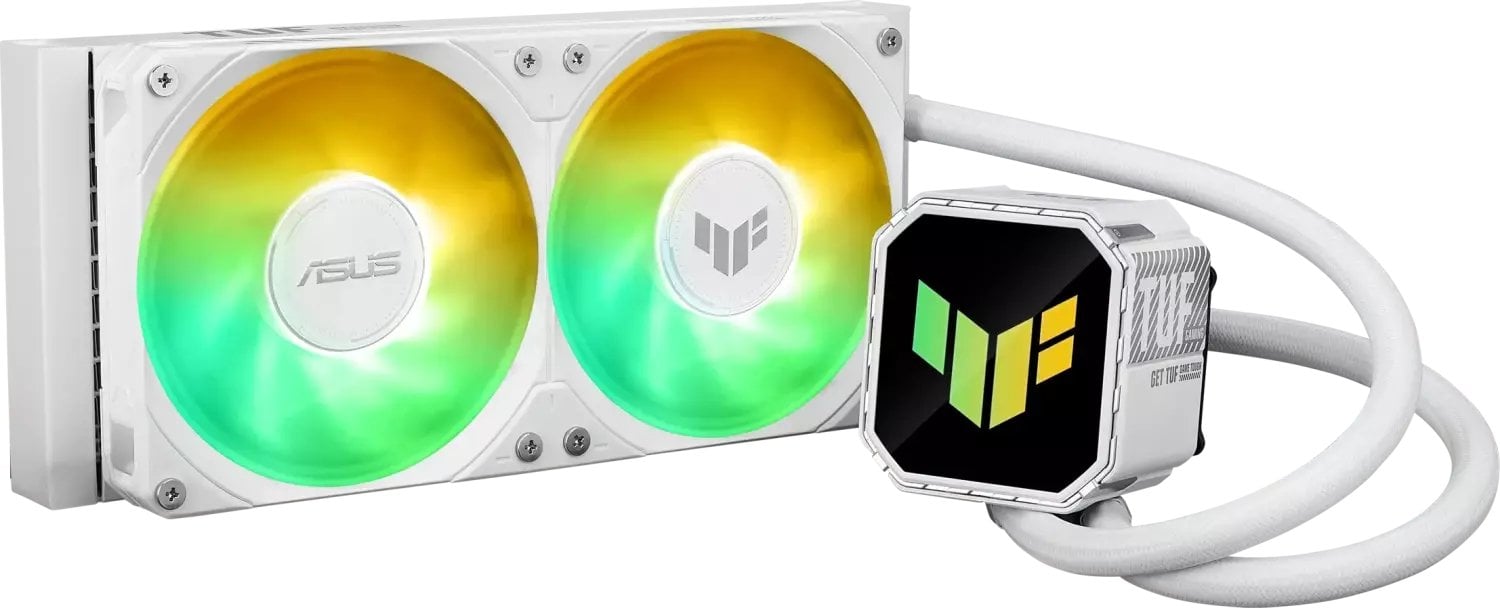 Chłodzenie wodne Asus TUF Gaming LC III 240 ARGB White Edition (90RC01J2-B0EAY0)