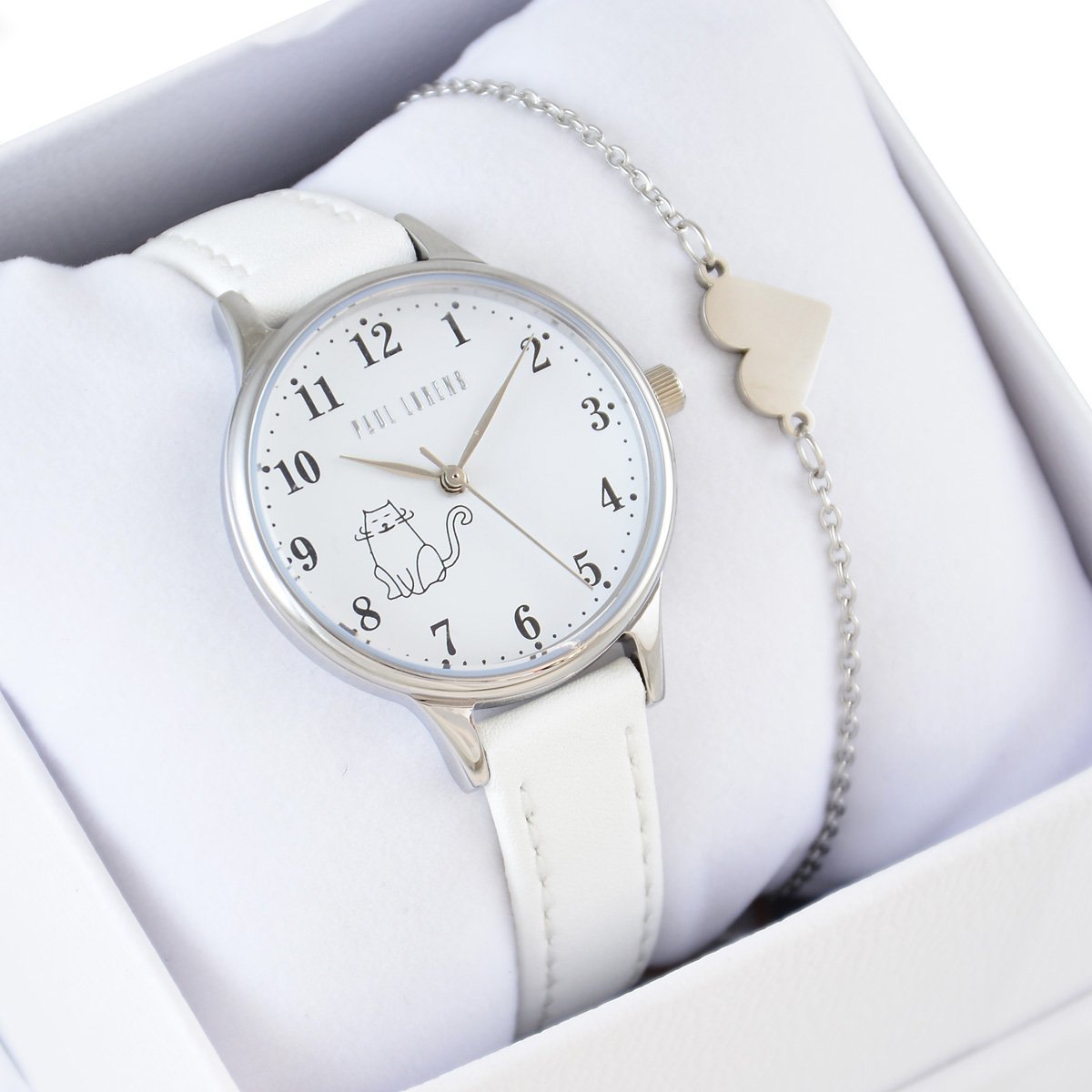 Zestaw dziecięcy zegarek Paul Lorens komunia (sst) 12491A-3C1 + bransoletka