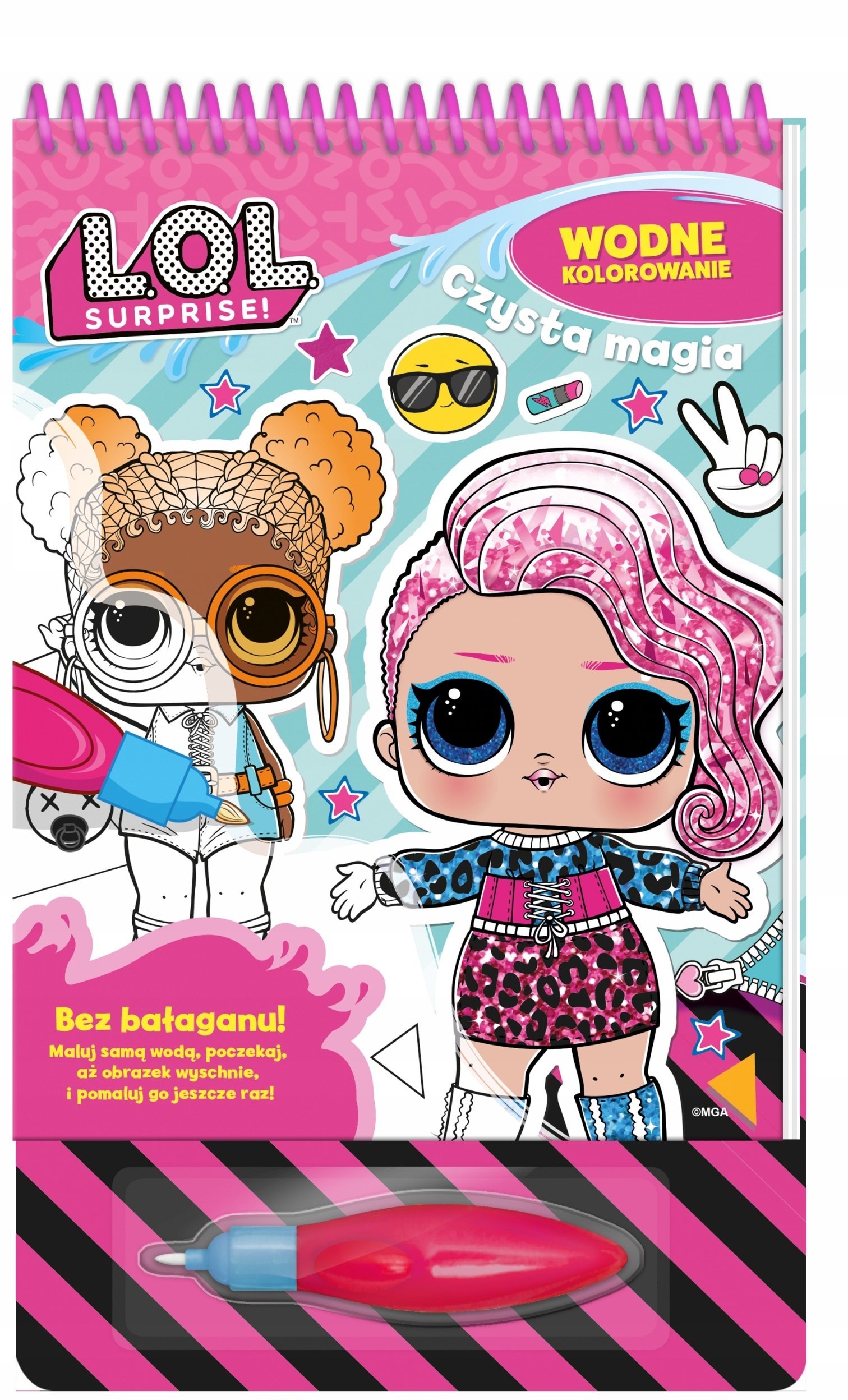 LOL Suprise Wodne kolorowanie Czysta magia