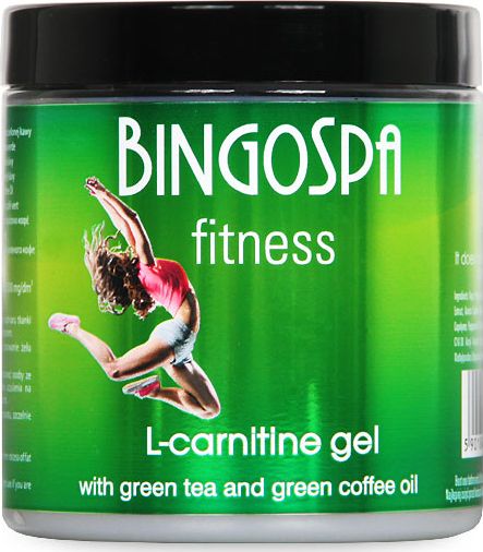 BingoSpa L-karnityna w żelu z zieloną herbatą i olejkiem z zielonej kawy BingoSpa Fitness