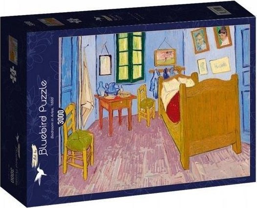 Bluebird Puzzle Puzzle 3000 Sypialnia artysty w Arles, van Gogh