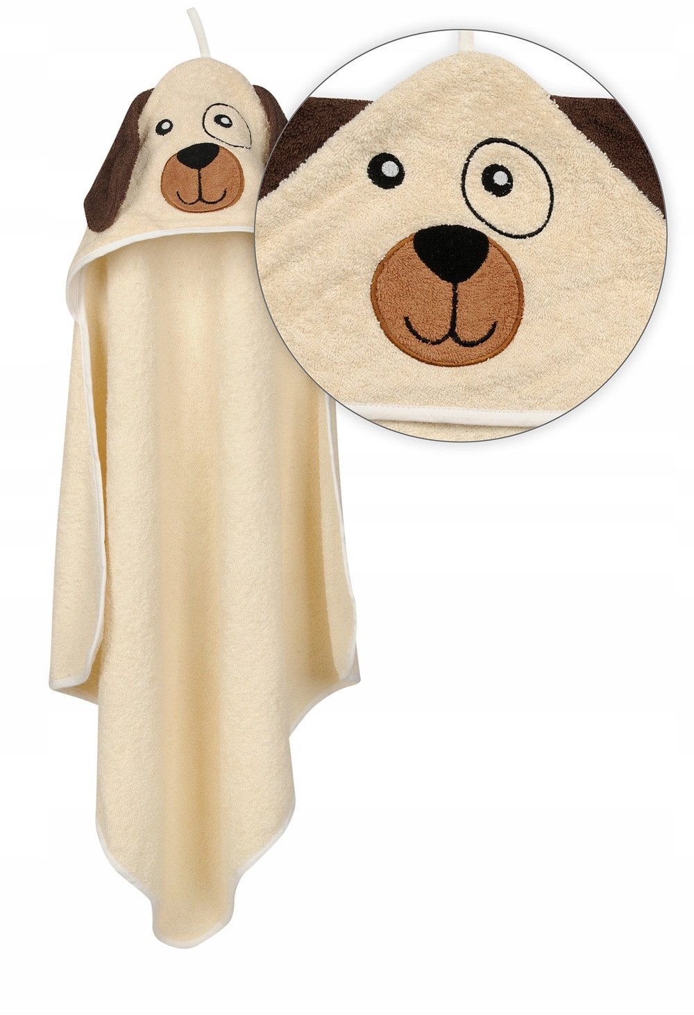 Kąpielowe okrycie niemowlęce Jimmy, roz. 80x80