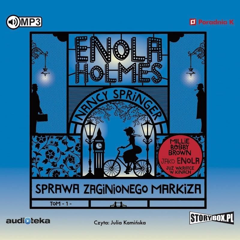 CD MP3 SPRAWA ZAGINIONEGO MARKIZA ENOLA HOLMES TOM 1