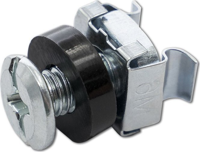 Qoltec Zestaw montażowy M16 do szaf RACK | 50szt.