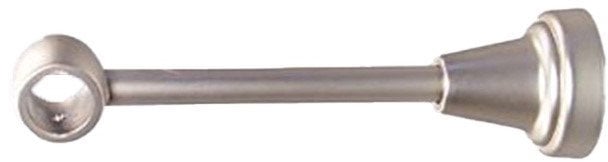 CURTAIN RAIL HOLD PROSTY SILVER 15CM D16