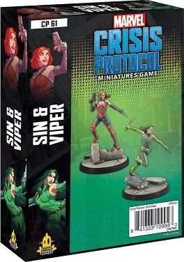 Atomic Mass Games Dodatek do gry Marvel: Crisis Protocol - Sin & Viper