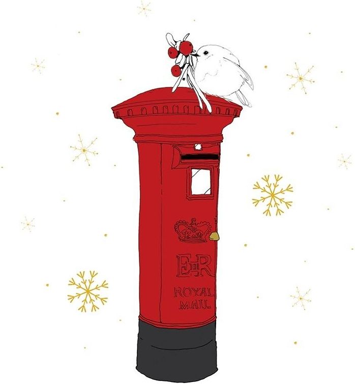 Clear Creation Karnet Swarovski - kwadrat. Święta, Skrzynka