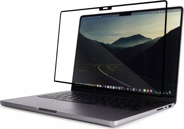 Filtr Moshi Moshi iVisor XT - Folia ochronna na ekran MacBook Pro 14" (M3/M2/M1/2023-2021) (czarna ramka)