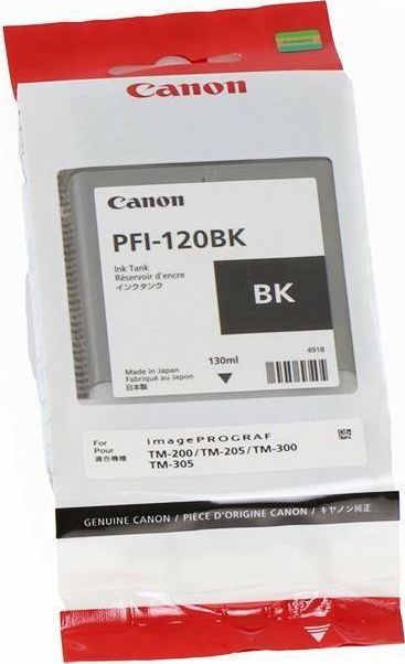 Tusz Canon Tusz PFI120BK Black 130 ml
