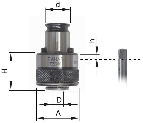 Fanar Zabierak FZS31/M24 D18-DIN (R-FZS31)