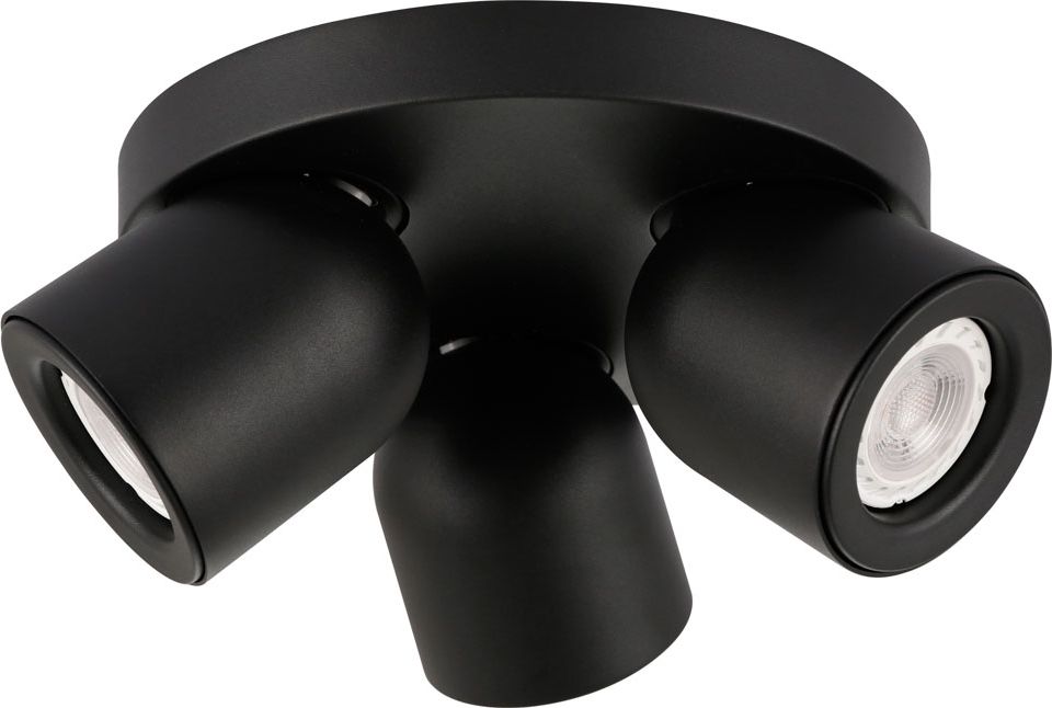 Lampa sufitowa Italux Spot natynkowy LED Ready czarny Italux Nuora SPL-2855-3C-BL