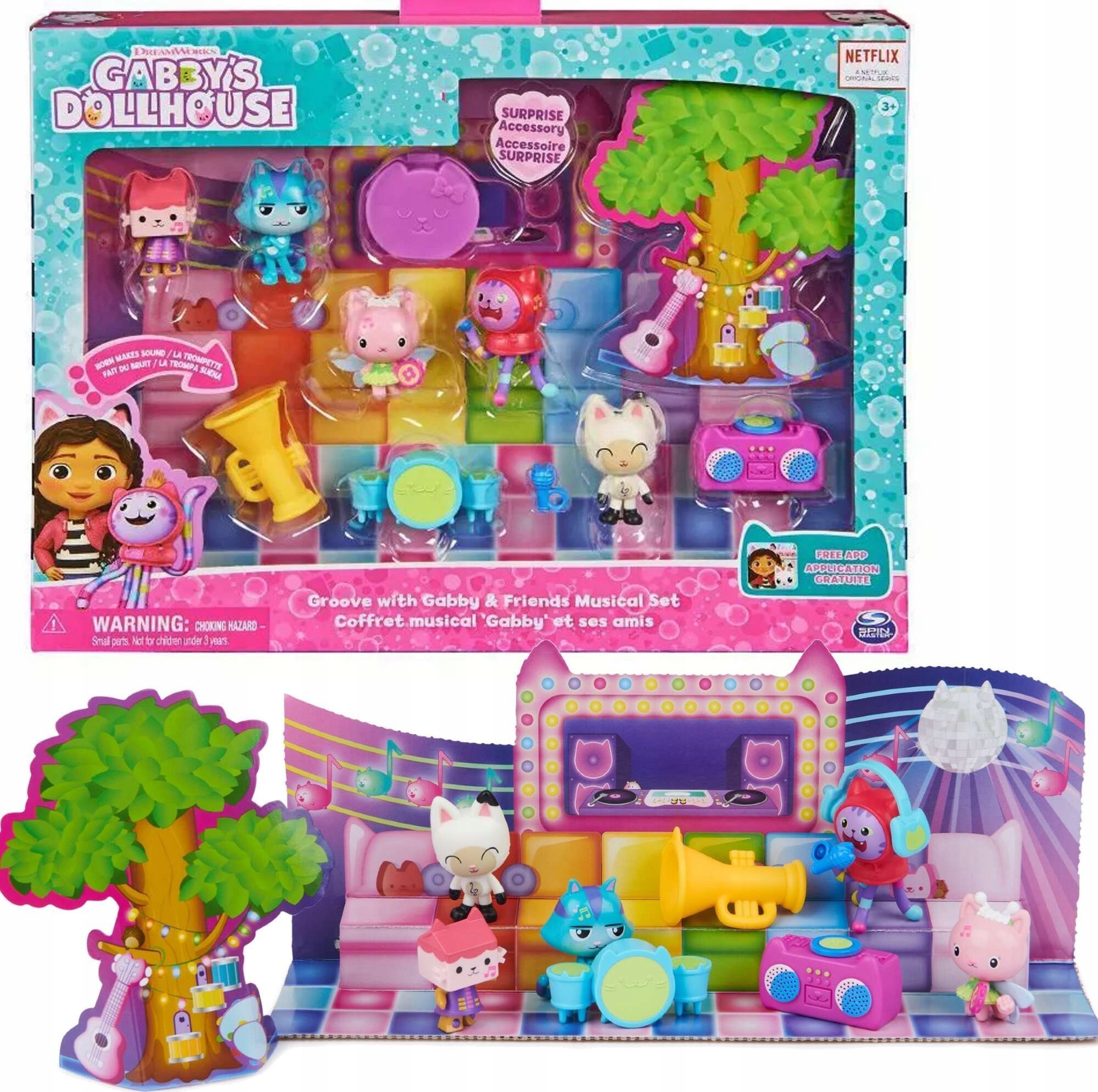 Figurka Spin Master SPIN GABI muzyczny zestaw figurek 6069443 /6