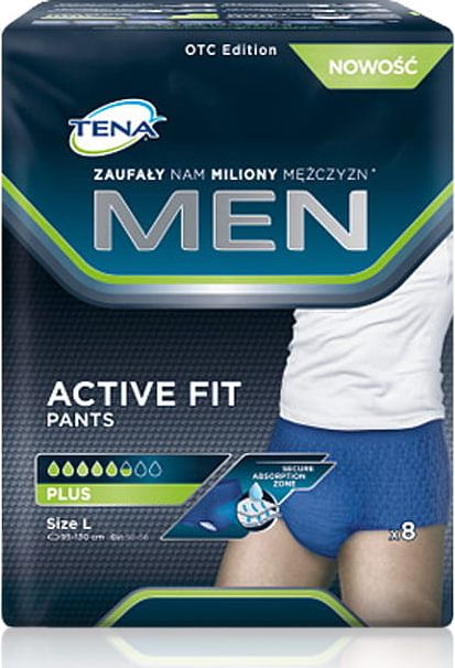 Essity Bielizna chłonna TENA Men Pants Plus L 8szt.