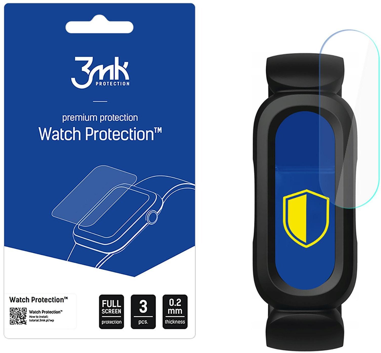 GOOGLE FITBIT ACE 3 - 3MK WATCH PROTECTION ARC