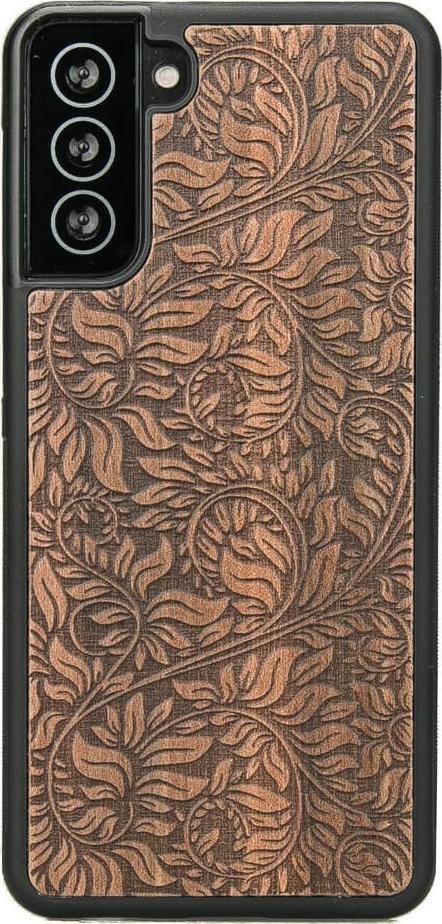 BeWood Drewniane Etui Samsung Galaxy S21 FE LIŚCIE JABŁOŃ