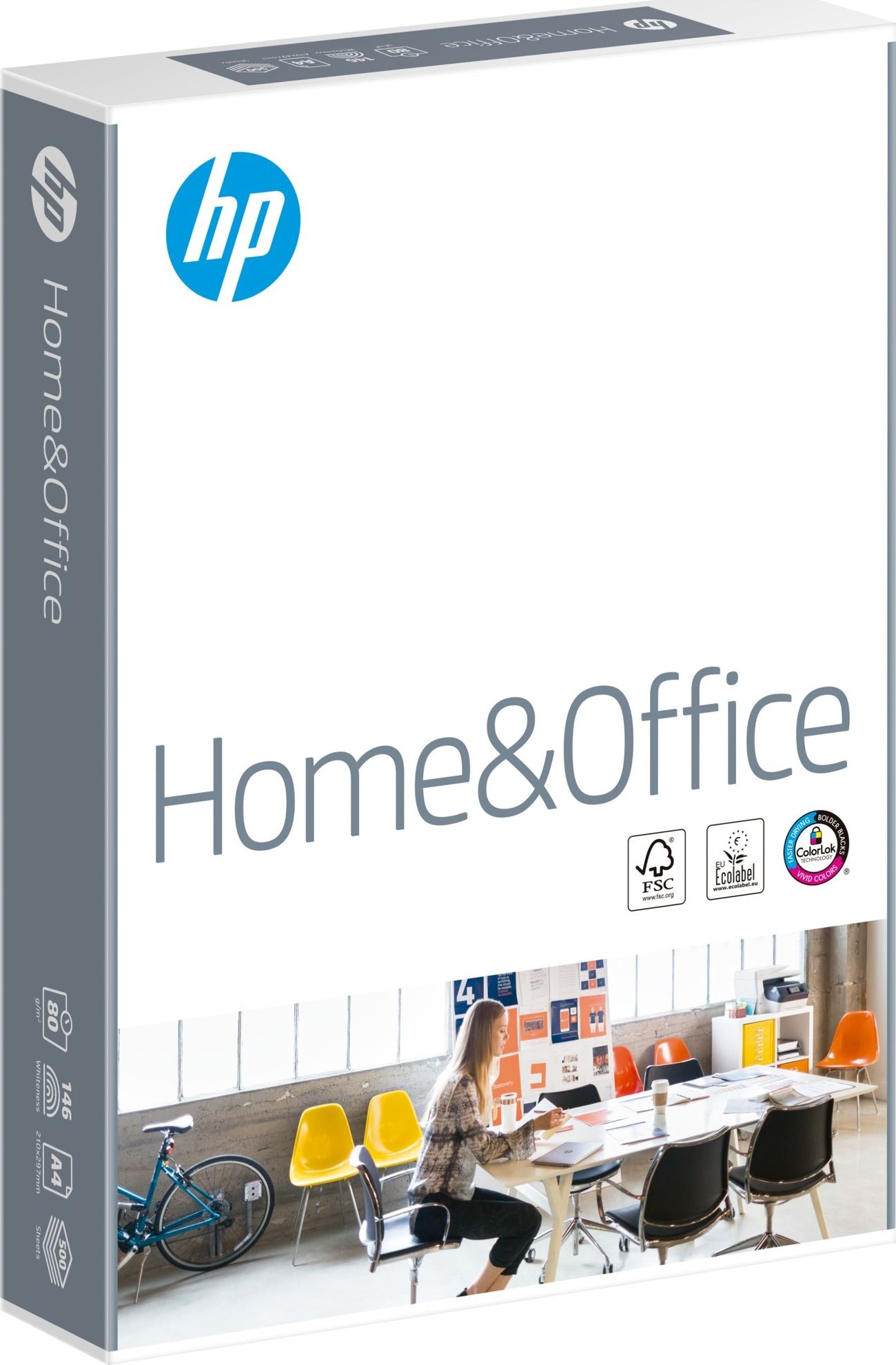 HP Papier ksero Home & Office A4 80g 500 arkuszy