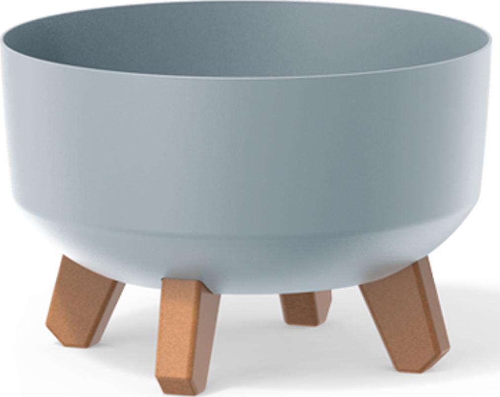 Prosperplast Doniczka Gracia Low DGRL240L jasny szary