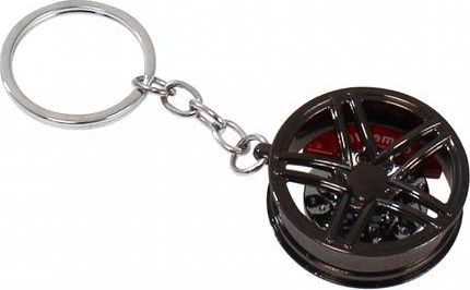 Breloczek MTuning Brelok Felga z zaciskiem Titanium