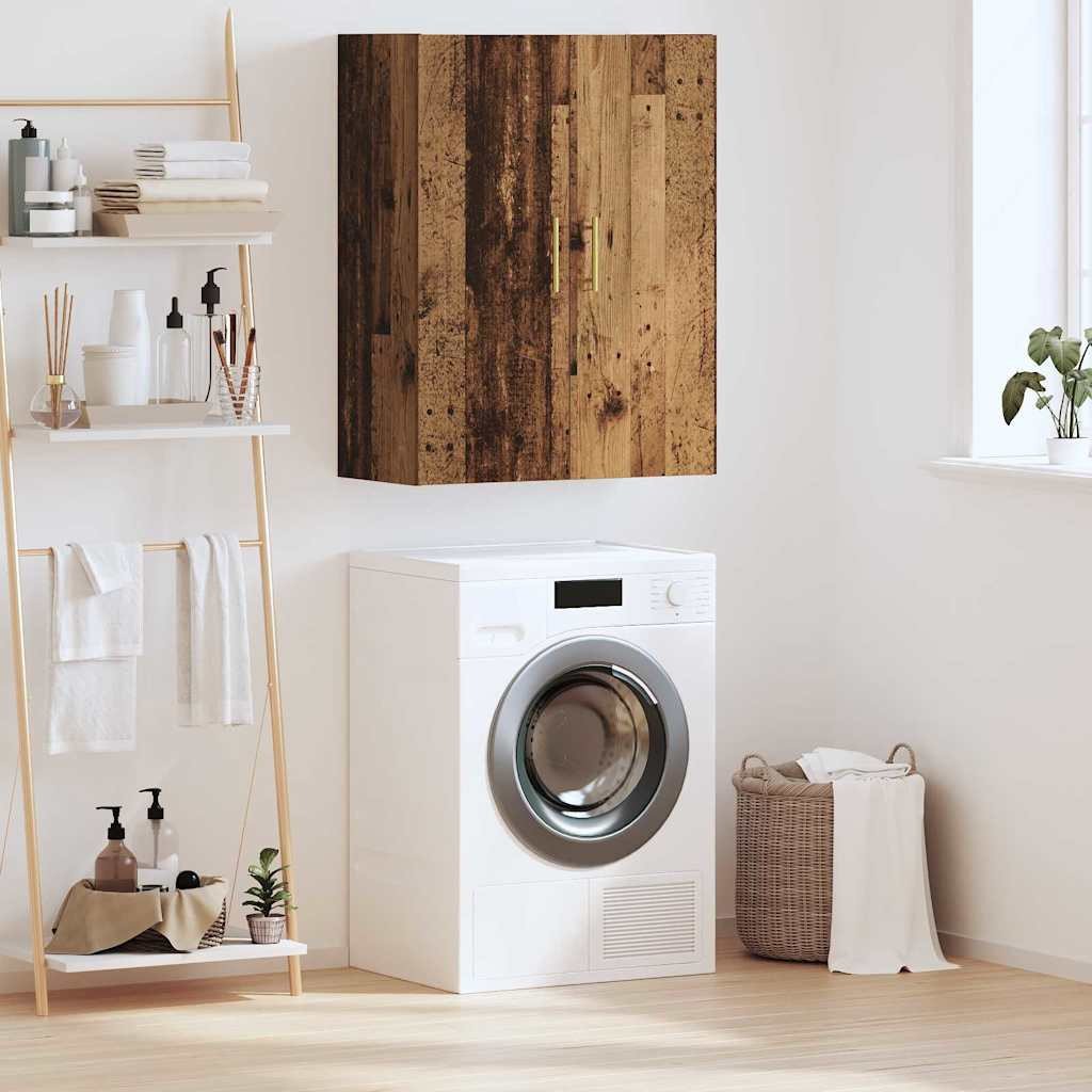 vidaXL Szafka wisząca Montowane na ścianie Brązowy 69.5 x 34 x 90 cm