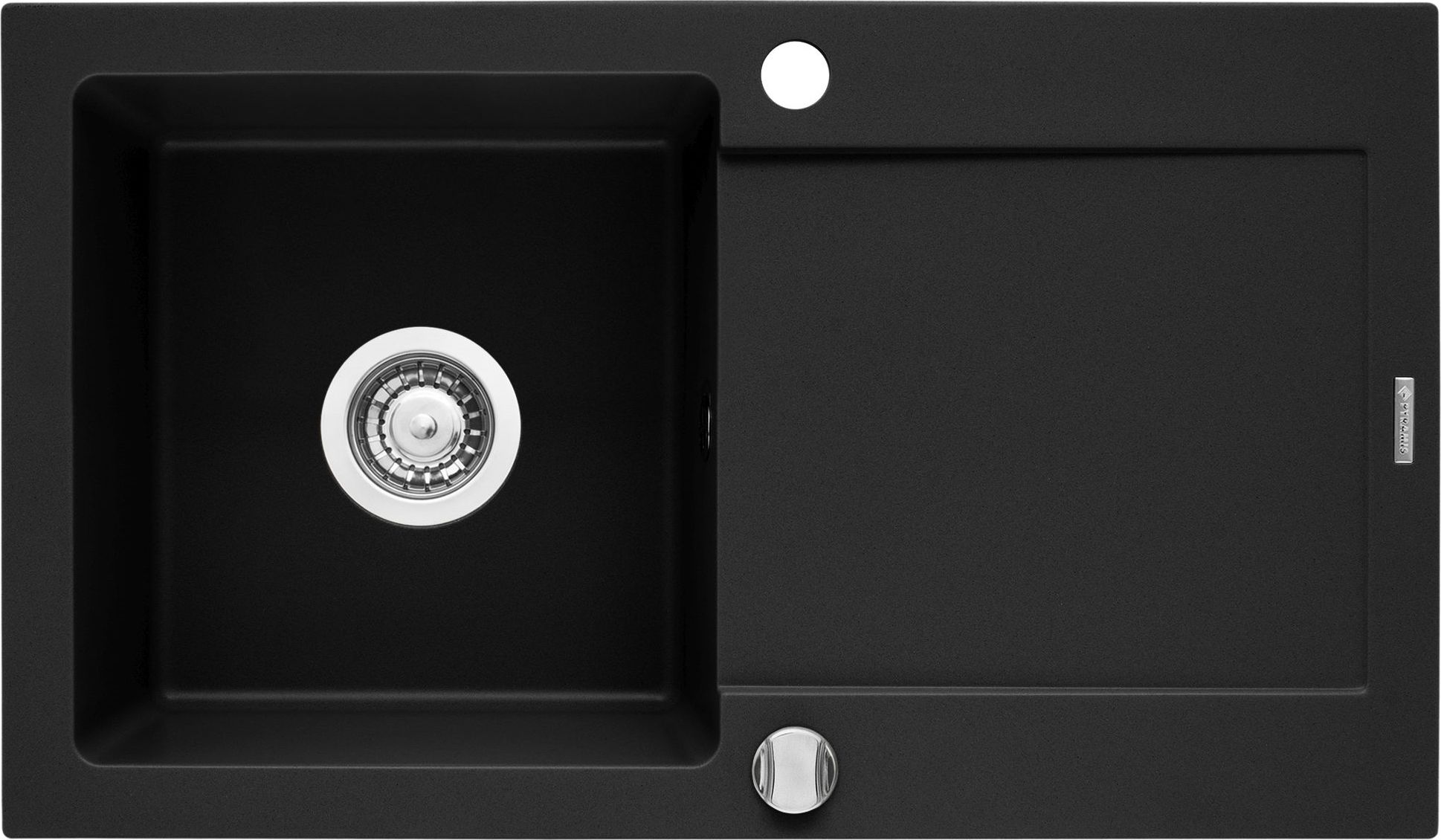 Zlewozmywak Pyramis MIDO 76x44 1B 1D volcano 070167701