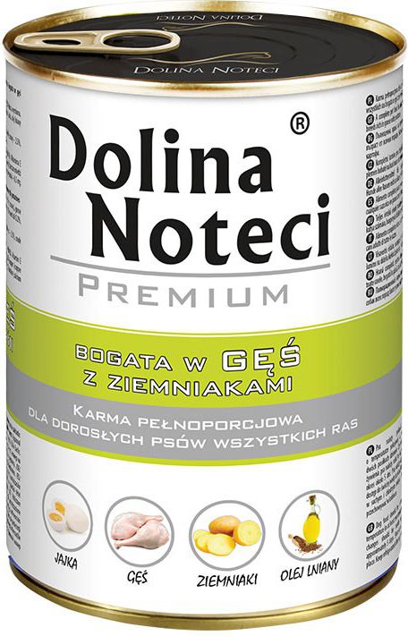 Dolina Noteci Premium bogata w gęś z ziemniakami 400 g