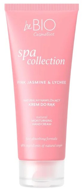 BeBio Ewa Chodakowska SPA Collection nawilżający krem do rąk Pink Jasmine & Lychee 50ml