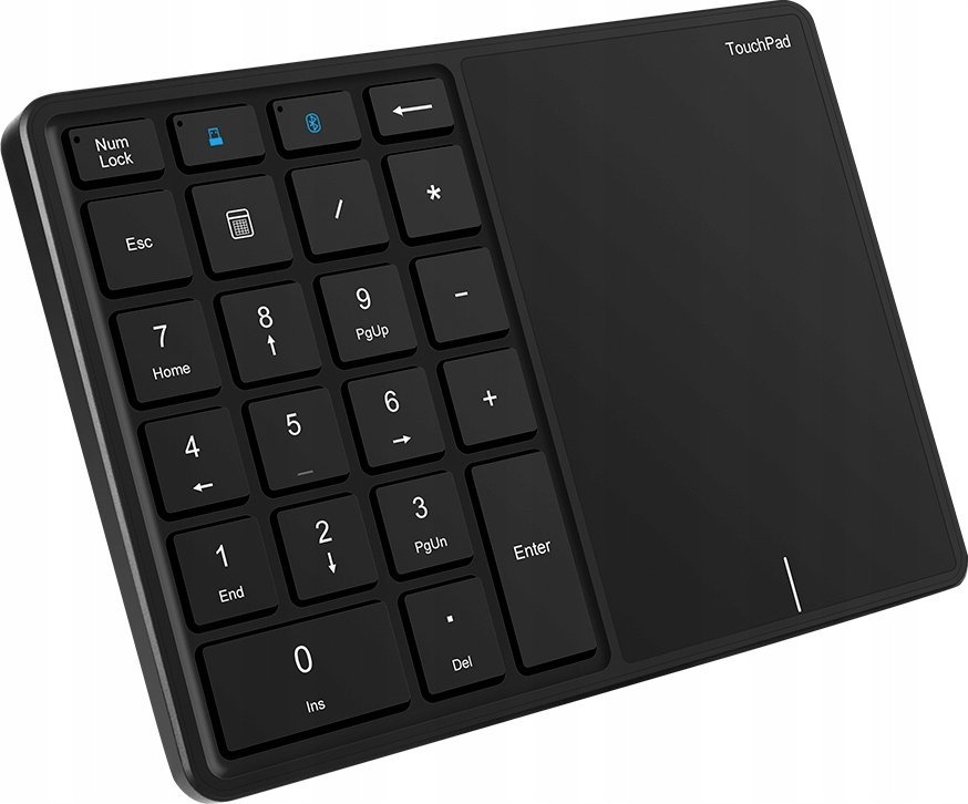 Bezprzewodowa Numeryczna Klawiatura Nożycowa z Touchpadem
