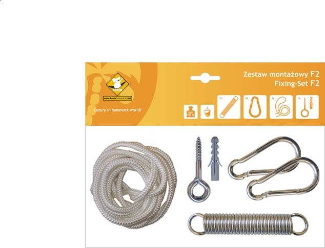 Koala Zestaw montażowy F2 do foteli hamakowych, biały (koala/zf2)