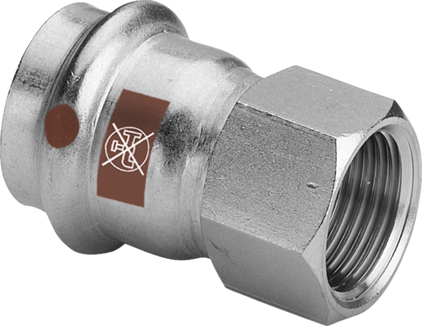 Złączka SANHA-NIROSAN-Stahl szlachetna przejściowa d15x1/2 GWSANHA