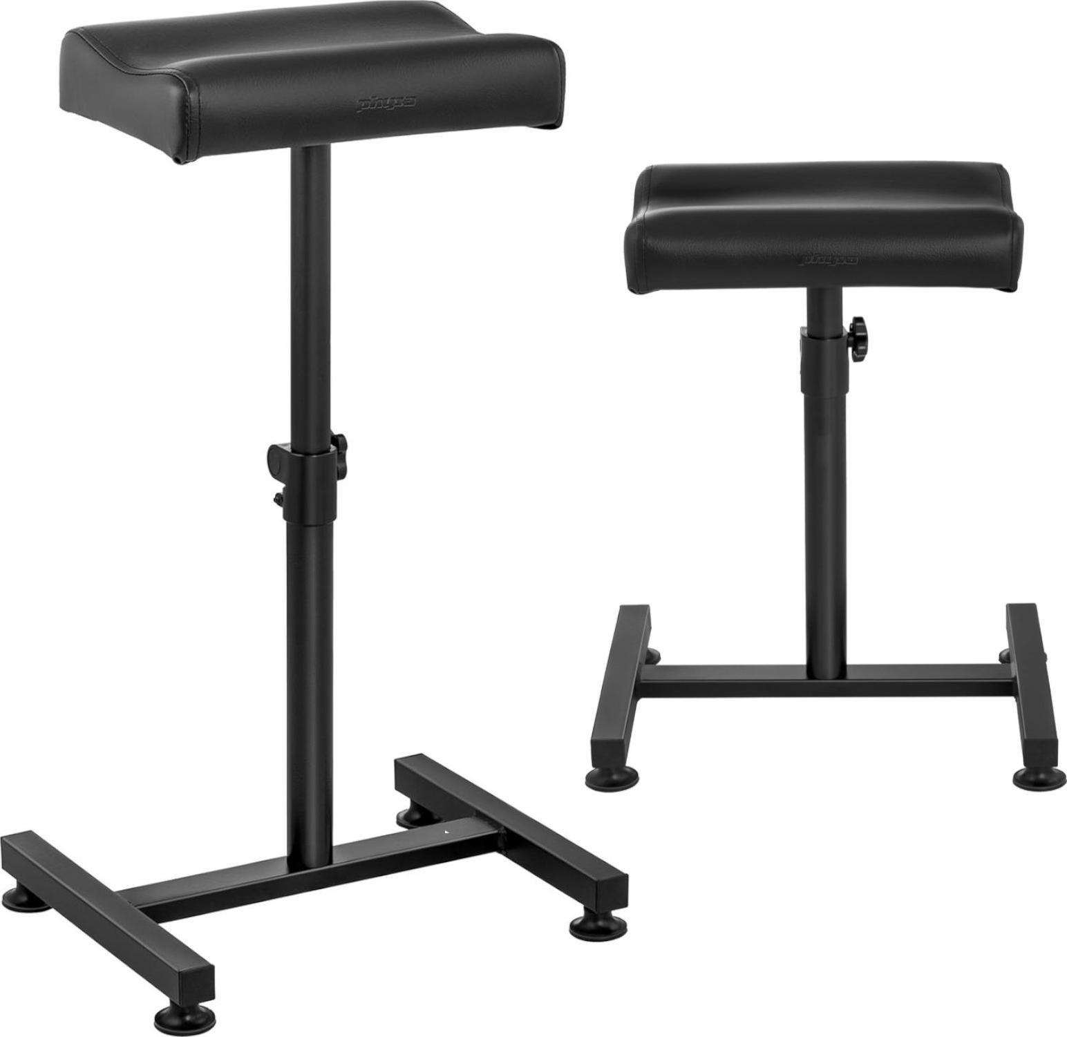 Physa Podnóżek kosmetyczny do pedicure regulowana wysokość do 75 cm do 80 kg - czarny Podnóżek kosmetyczny do pedicure regulowana wysokość do 75 cm do