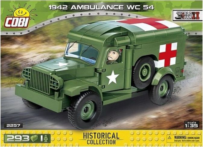 Cobi Historical Collection Ambulance WC 54 (2257)