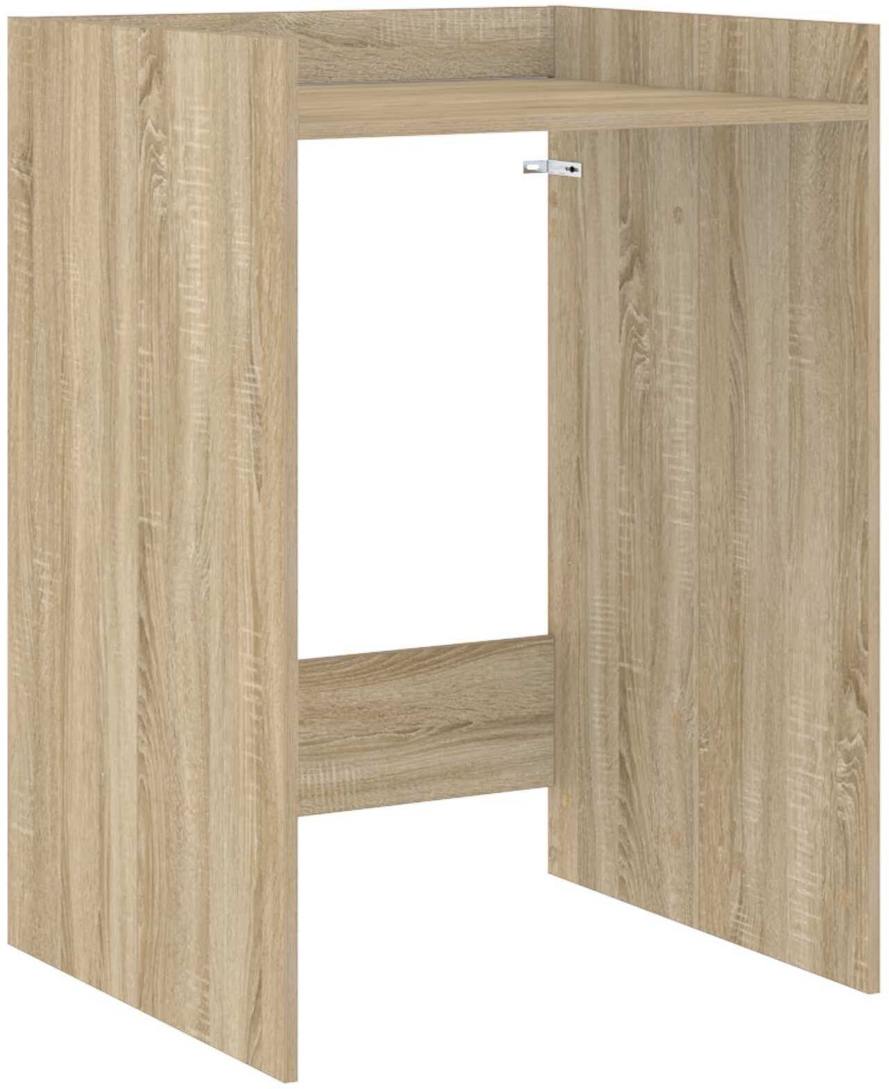 vidaXL Szafka na pralkę z przechowywaniem Sonoma 67,5 x 62 x 97 cm