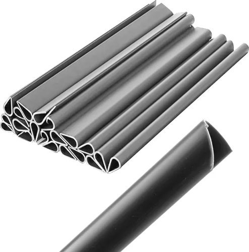 Gardlov Klipsy do taśmy ogrodzeniowej - szare (23710)