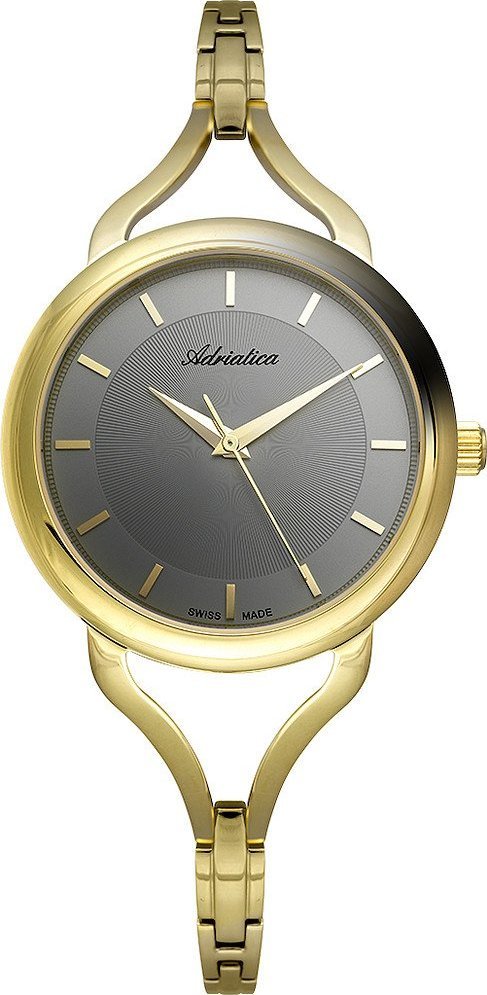 Zegarek Adriatica Zegarek damski Adriatica A3796.1117Q złoty