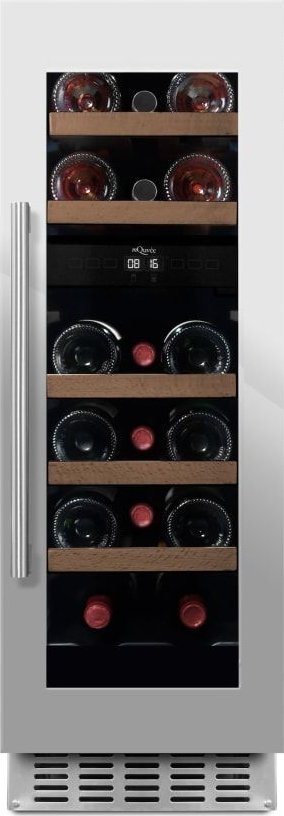 Chłodziarka do wina mQuve MQUVEE WineCave 720 30D WCD30S Stal 2 strefy - Winiarka do zabudowy 30 cm, drzwi 72cm