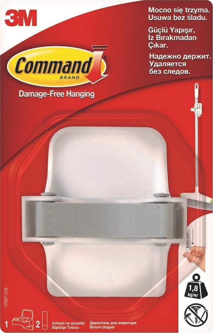 3M Uchwyt Na Szczotki + 2 rzepy 17007-CIS 3M Command