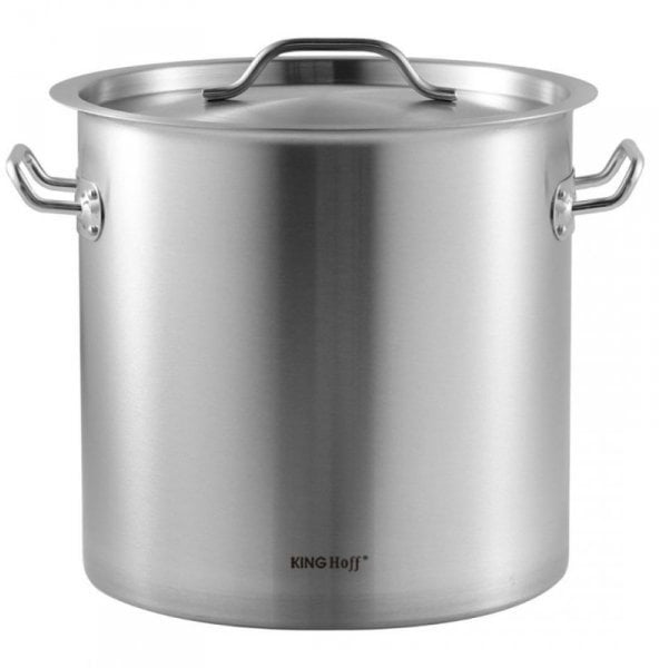 GARNEK GASTRONOMICZNY Z POKRYWĄ STALOWĄ 17L KINGHOFF KH-1961