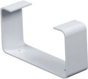 AWENTA Uchwyt kanału płaskiego 55 x 110mm biały (KP55-28)